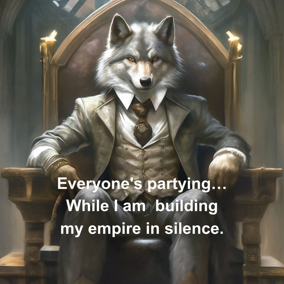 Empire Wolf archive frame.